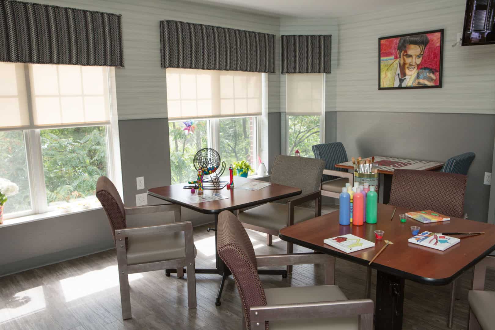 CareOne at Madison Avenue-Interior, game room