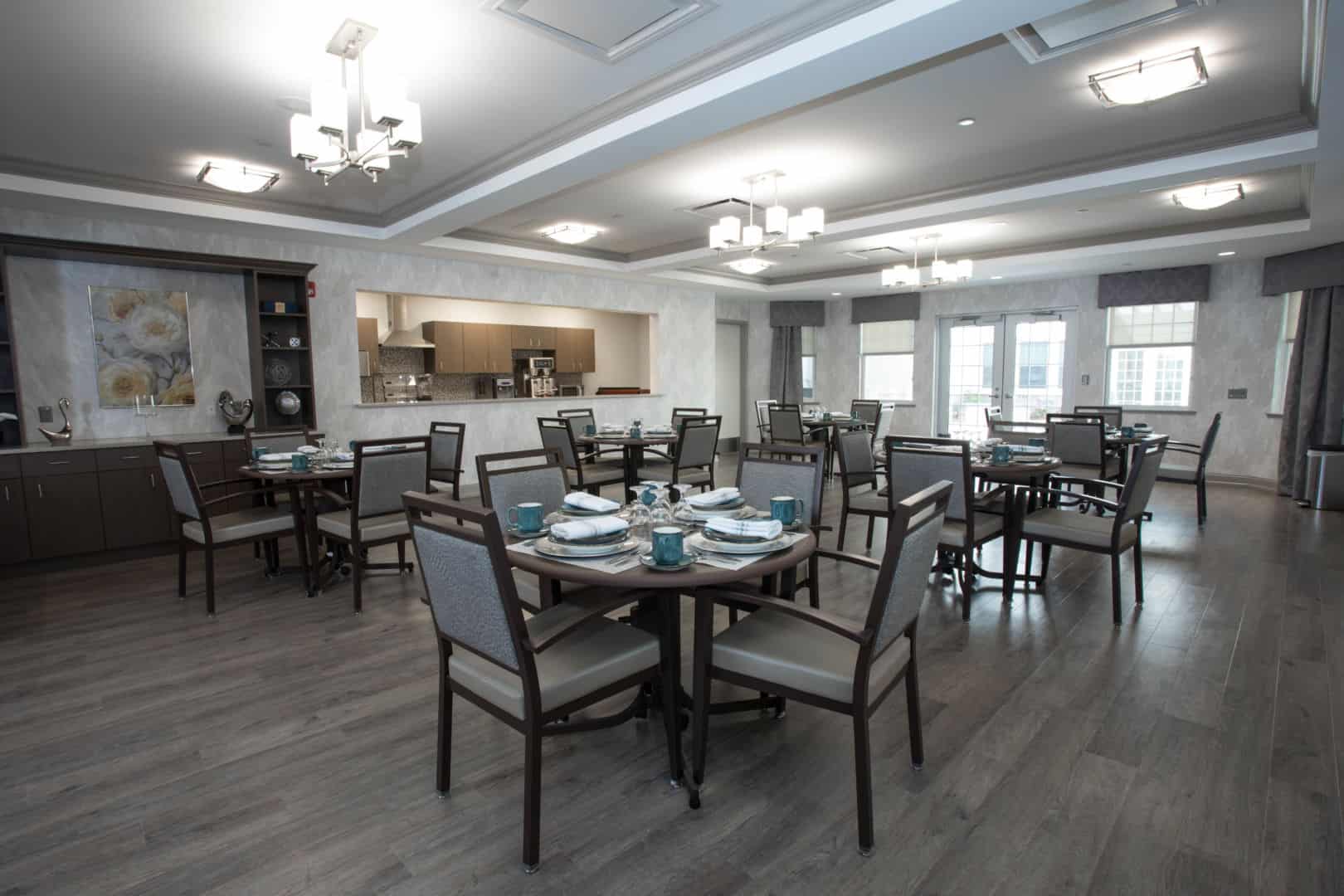 Harmony Village at CareOne Paramus-Interior, dining room