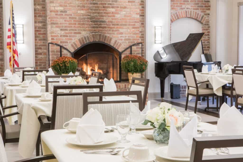 CareOne at Wall-Interior, dining room