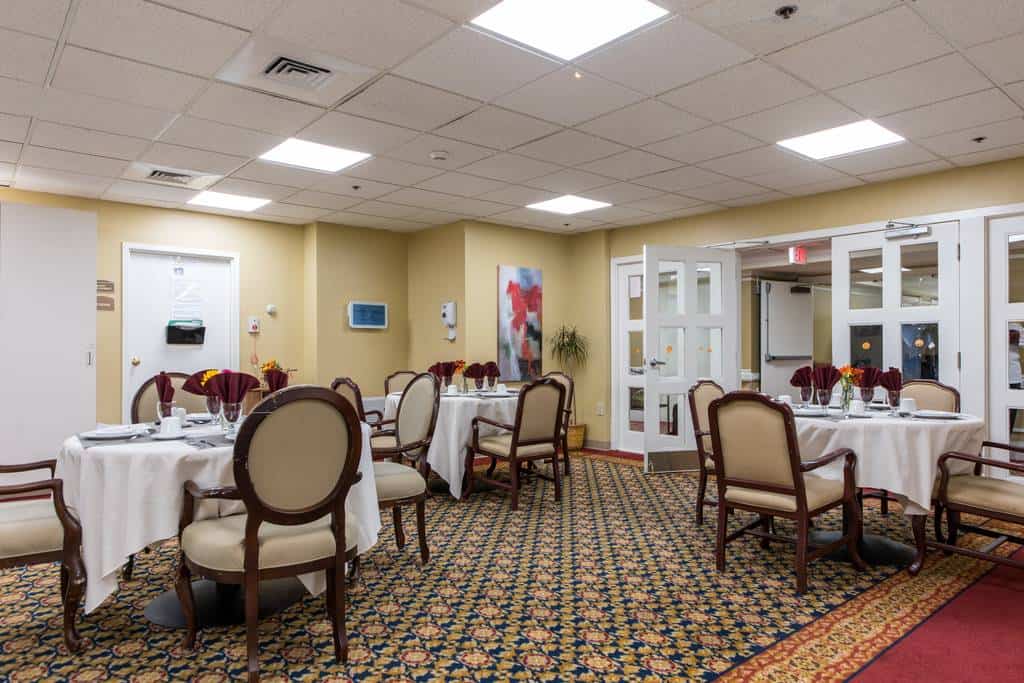 CareOne at Brookline-Interior, dining room