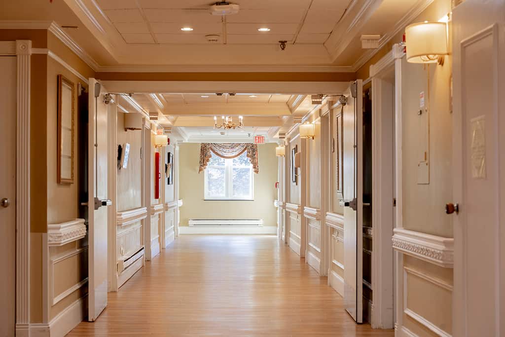 CareOne at Brookline-Interior, hallway
