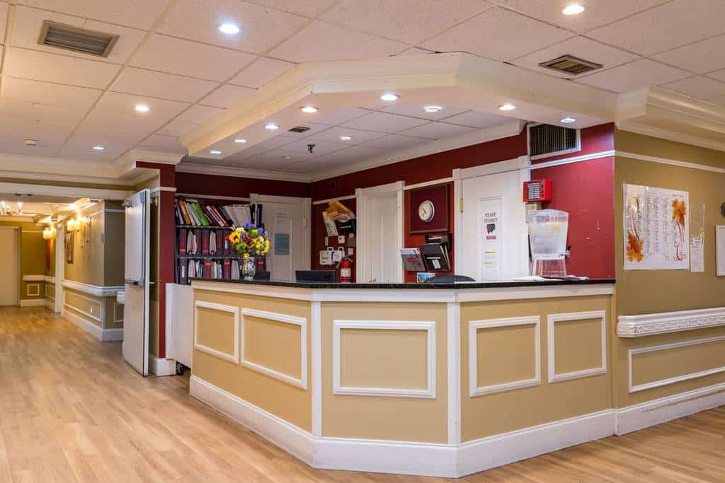 CareOne at Brookline-Interior, reception