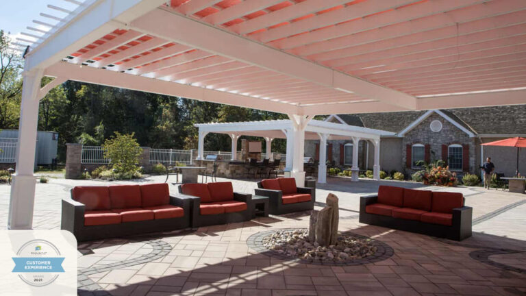 CareOne at Millbury-Exterior sitting area