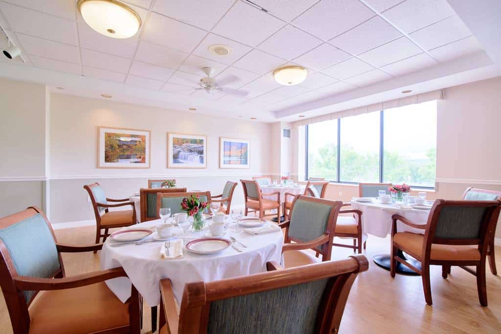 CareOne at Concord-Interior, dining room