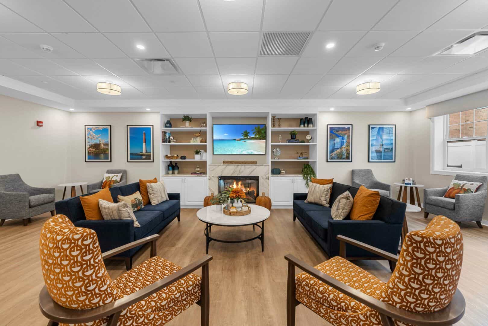 Harmony Village at Hanover Township-Interior, sitting area