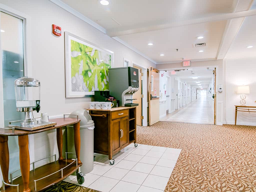 CareOne at Lexington-Interior, hallway
