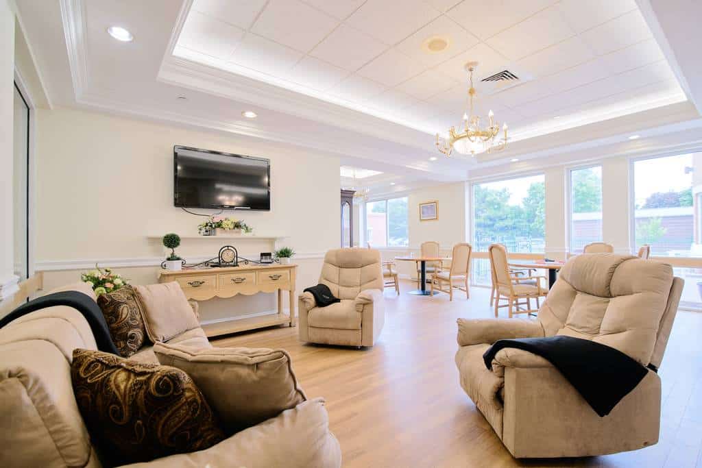 CareOne at New Bedford-Interior, sitting area