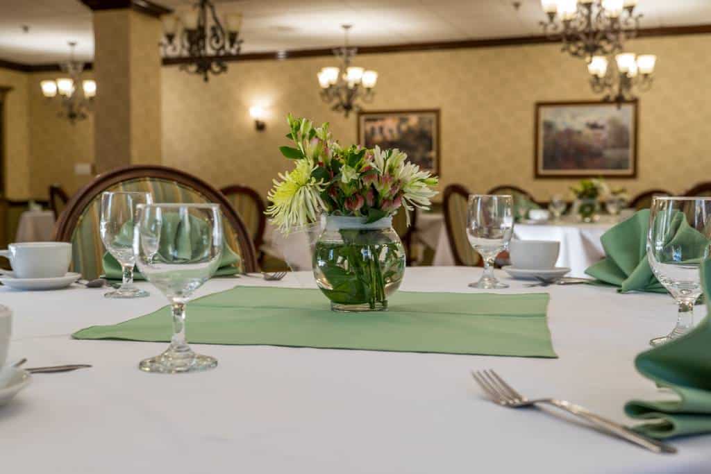 CareOne at Northampton-Interior, dining placemat