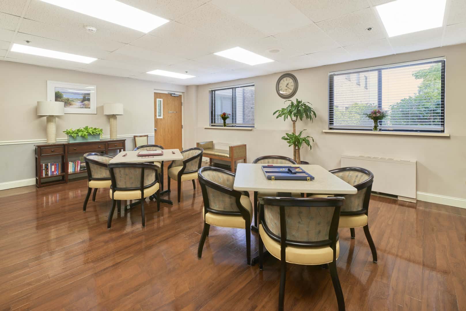 CareOne at Peabody-Interior, game room