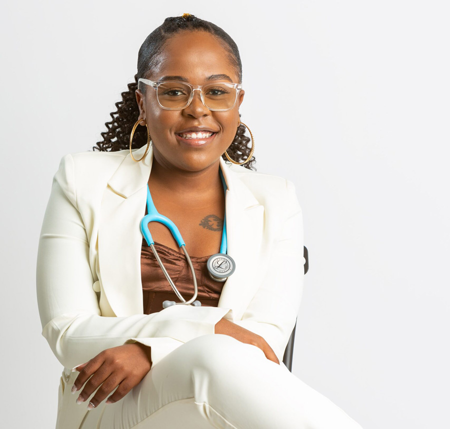 Female skilled nursing professional