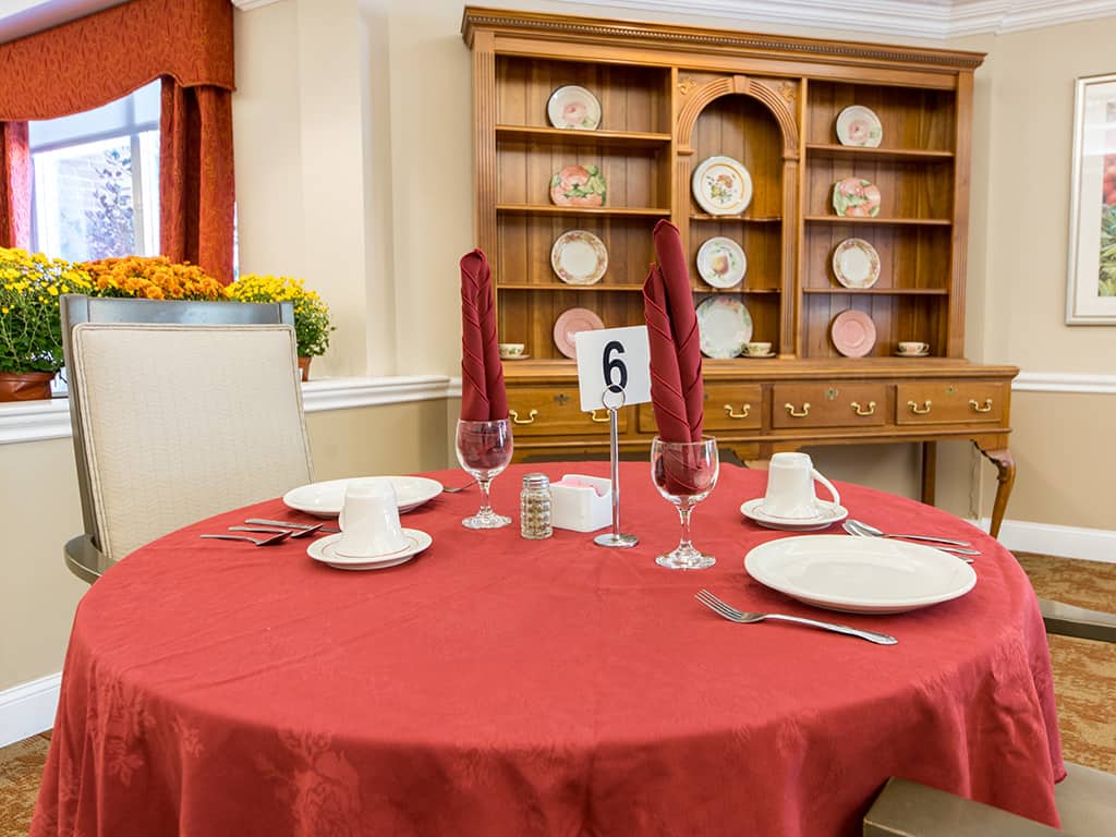 CareOne at Weymouth-Interior, dining room